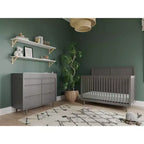 Commode 3 tiroirs pour chambre de bébé ou d'enfant, kit anti-basculement inclus pour prévenir les chutes, finition non toxique et sans danger pour les bébés