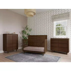 Commode 3 tiroirs pour chambre de bébé ou d'enfant, kit anti-basculement inclus pour prévenir les chutes, finition non toxique et sans danger pour les bébés
