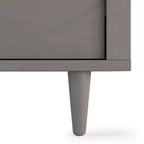 Commode 3 tiroirs pour chambre de bébé ou d'enfant, kit anti-basculement inclus pour prévenir les chutes, finition non toxique et sans danger pour les bébés
