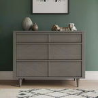 Commode 3 tiroirs pour chambre de bébé ou d'enfant, kit anti-basculement inclus pour prévenir les chutes, finition non toxique et sans danger pour les bébés