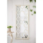 24 x 60 Inch Distressed White Full Length Floor Mirror