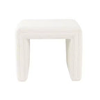 Petit Pouf Moderne Rectangulaire, Repose-pieds Rembourré, Tabouret de Maquillage pour Chambre à Coucher, Salon