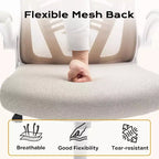 Chaise de bureau ergonomique, chaise de bureau d'ordinateur confortable avec accoudoirs relevables, chaise de jeu confortable avec support lombaire pour chambre à coucher, bureau, étudiant, siège large