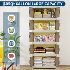 Meuble de rangement empilable à niveaux multiples avec portes et roulettes pour l'organisation de la maison