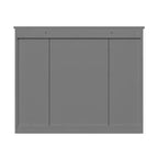 Armoire murale de salle de bain de 35 pouces, armoire à pharmacie murale avec miroir et étagères réglables, meuble de rangement de salle de bain au-dessus des toilettes