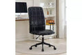 TUYOHW High Back Swivel Chair, Ergonomic Office Chair with Adjustable Gas Lift, PU Leather Home Office Desk Chair with Armrests & Wheels